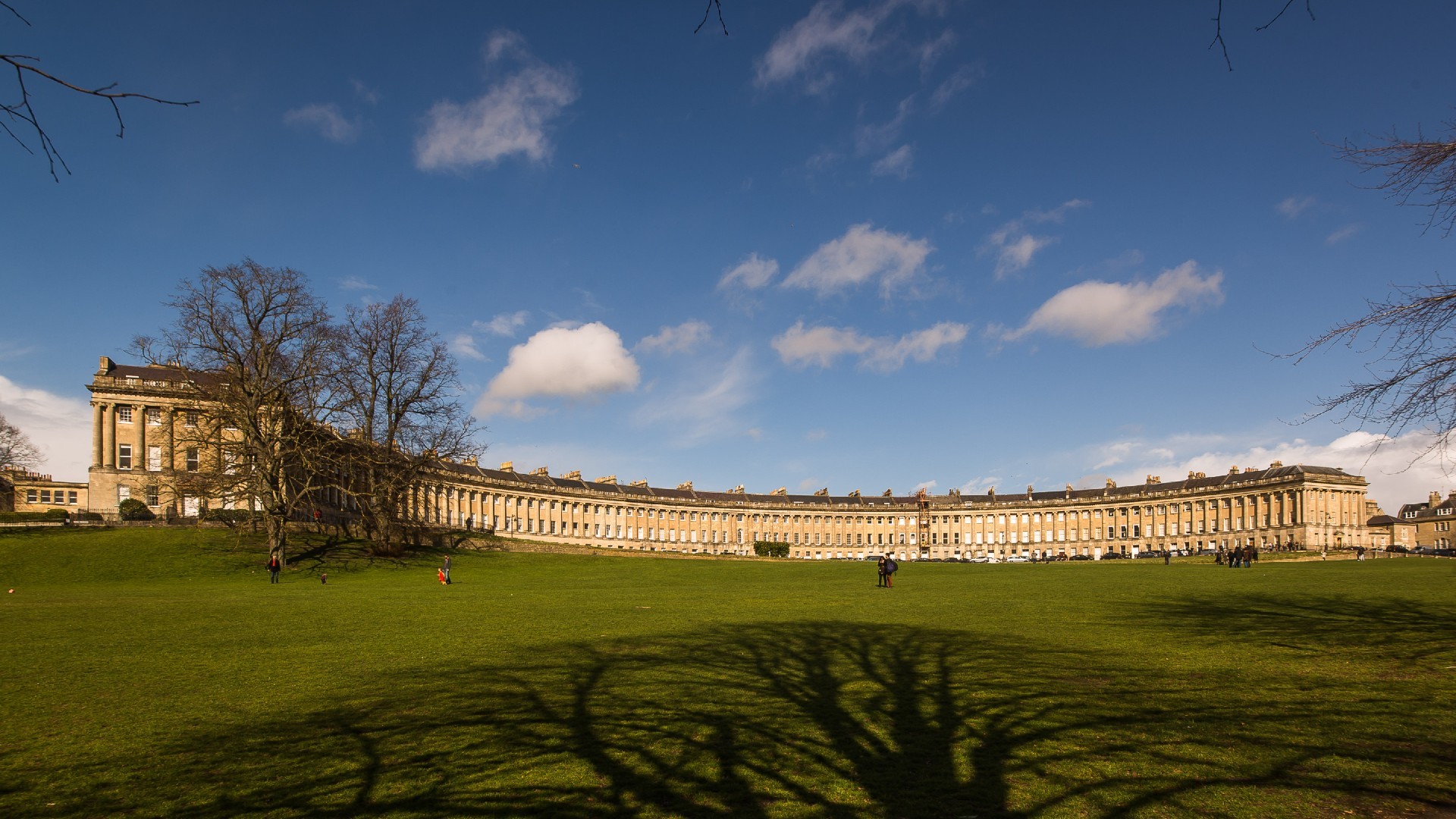 The Royal Crescent in Bath